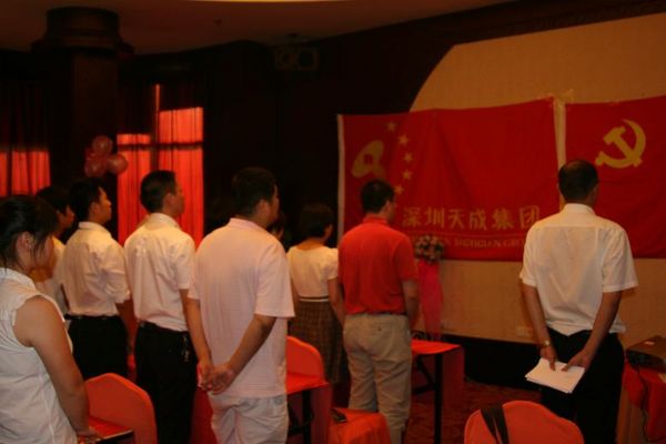 天成集團(tuán)迎七一活動
