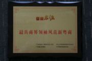 天成集團孫明高董事長被評為“最具商界領(lǐng)袖風范新粵商”