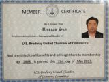 孫明高董事長成為美國佰老聯(lián)合商會(huì)國際會(huì)員