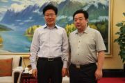 中共中央政治局委員、新疆維吾爾自治區(qū)黨委書記張春賢同志親切接見孫明高董事長