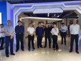 孫明高董事長一行應(yīng)邀考察移動智地——大虹橋總部基地