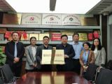 山東臨沂市委人才發(fā)展服務(wù)中心副主任胡尊敬一行蒞臨我集團(tuán)考察交流